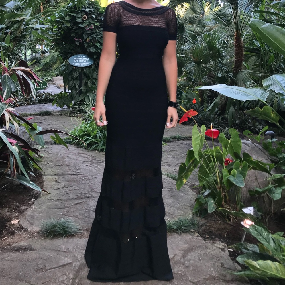 Herve Léger Gown